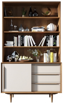Книжный шкаф Bruni 120X45X205 CM