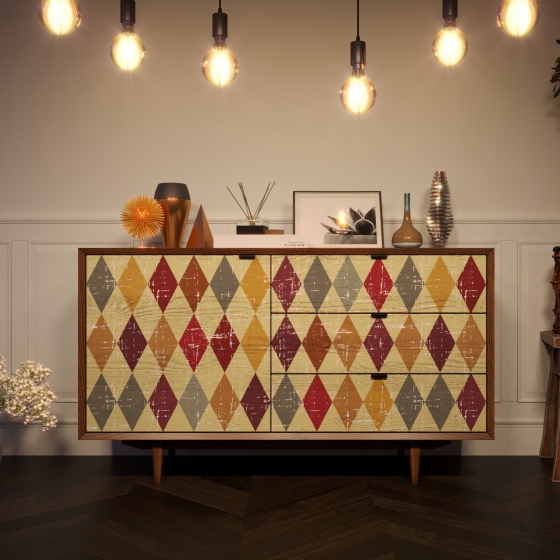 Комод Bruni 130X45X75 CM 3