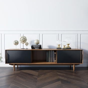 Консоль под TV Bruni Black 160X40X44 CM