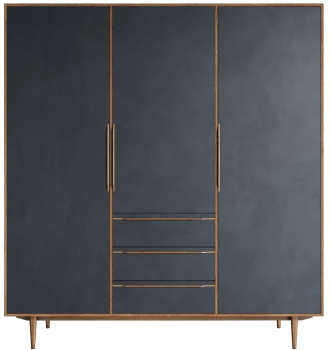 Шкаф в скандинавском стиле Bruni 179X55X195 CM
