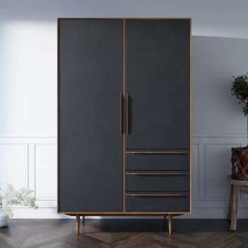 Шкаф в скандинавском стиле Bruni 120X55X195 CM