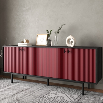 Комод Emerson 190X45X75 CM Red