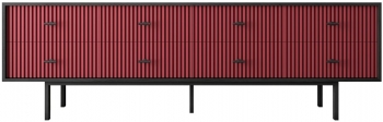 Комод Emerson 190X45X60 CM Red