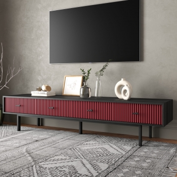 Тумба под TV Emerson 190X45X40 CM Red