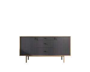 Комод две дверки и три ящика "Emerson" арт EM08/7024/L