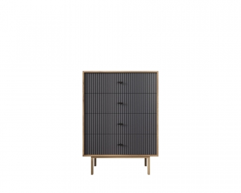Вертикальный комод с четырьмя ящиками Emerson 80X45X110 CM