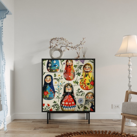 Комод Emerson 90X45X110 CM 4