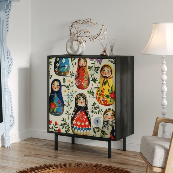 Комод Emerson 90X45X110 CM 3