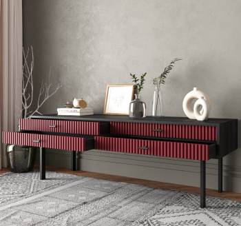 Консоль низкая Emerson 150X45X55 CM Red