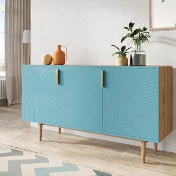 Комод Line 150X45X90 CM blue