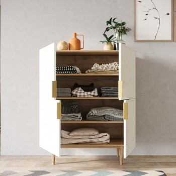 Комод Line 100X45X120 CM beige