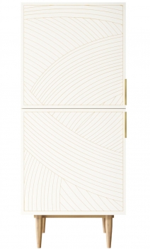 Вертикальный комод Line 60X45X140 CM beige