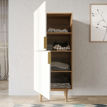 Вертикальный комод Line 60X45X140 CM beige