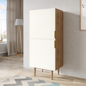 Вертикальный комод Line 60X45X140 CM beige