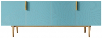 Тумба под TV Line 160X45X60 CM blue