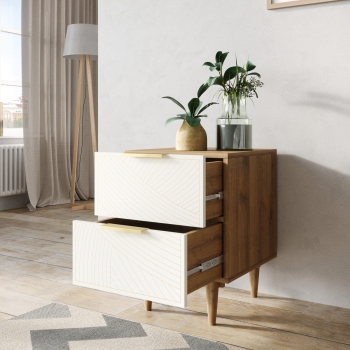 Тумбочка прикроватная Line 40X35X55 CM beige