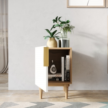 Тумбочка прикроватная Line 40X35X50 CM beige