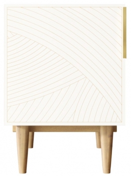 Тумбочка прикроватная Line 40X35X50 CM beige