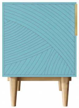 Тумбочка прикроватная Line 40X35X50 CM blue
