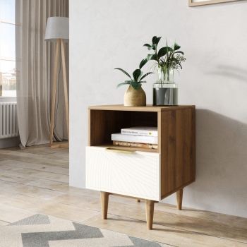 Тумбочка прикроватная Line 40X35X50 CM beige