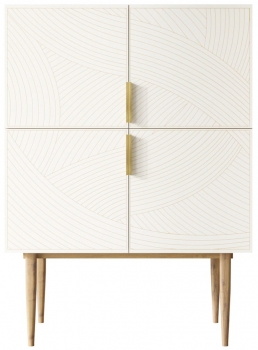 Комод Line 90X50X125 CM beige
