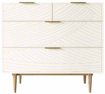 Комод Line 90X50X90 CM beige