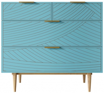Комод Line 90X50X90 CM blue