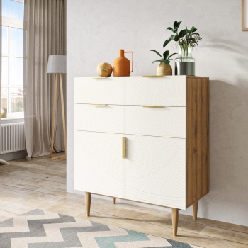 Комод Line 90X60X105 CM beige