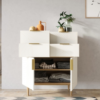 Комод Line 90X60X105 CM beige