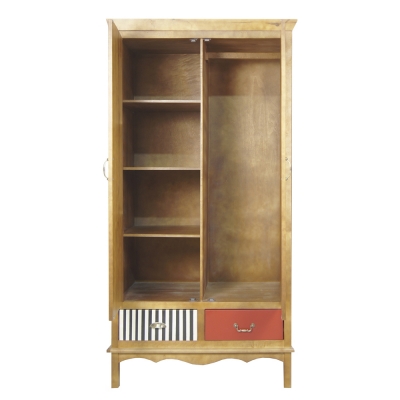 Двустворчатый платяной шкаф Гуашь 100X60X200 CM 13
