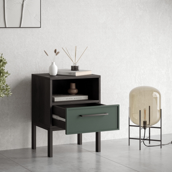 Тумбочка прикроватная Nicole 40X35X55 CM 2