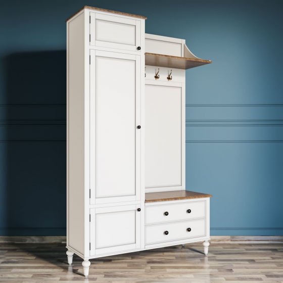 Прихожая-шкаф Odri 120X40X200 CM 4