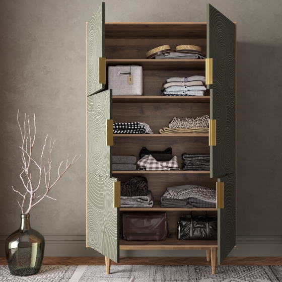 Большой комод Line 104X45X174 CM 3