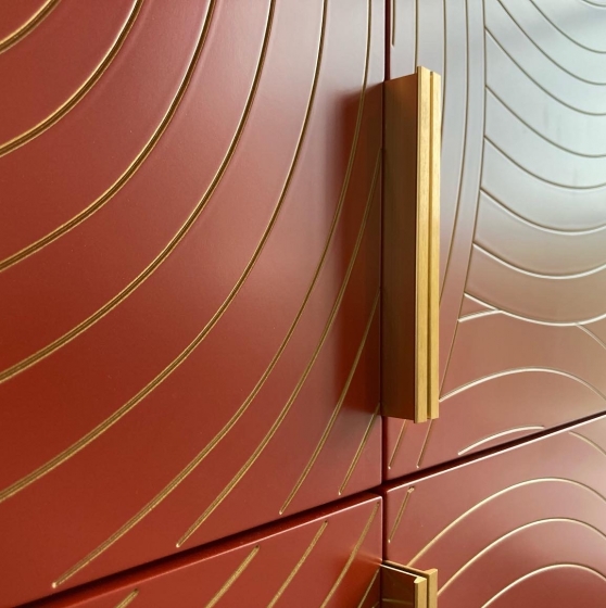 Высокий комод Line 104X45X174 CM 5