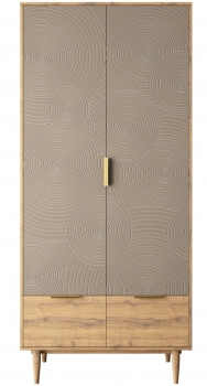 Шкаф двухстворчатый Line 90X50X200 CM