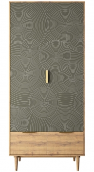 Шкаф двухстворчатый Line 90X50X200 CM