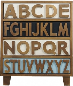 Комод Alphabeto Birch 60X35X70 CM