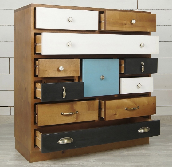 Комод Aquarelle Birch 85X35X90 CM 7