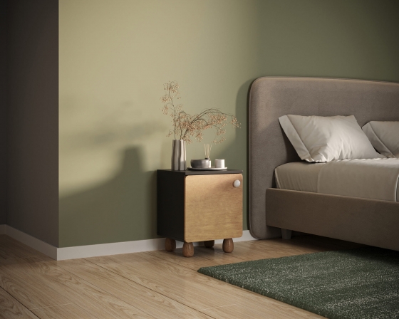 Тумбочка с дверкой "Сплит (Split)" SP07 3