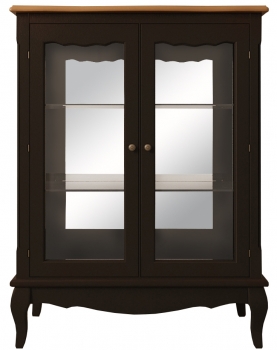 Витрина Leontina Black 80X37X106 CM