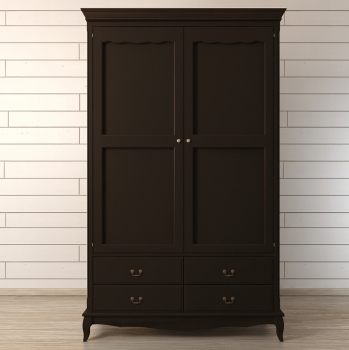Шкаф Leontina Black 130X60X205 CM