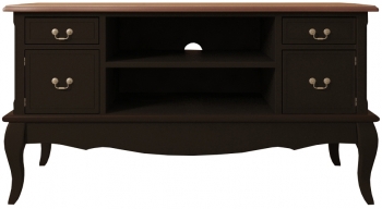 Комод под TV Leontina Black 120X50X34 CM