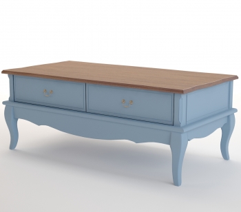 Стол журнальный Leontina Blue 120X60X47 CM