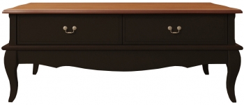 Стол журнальный Leontina Black 120X60X47 CM