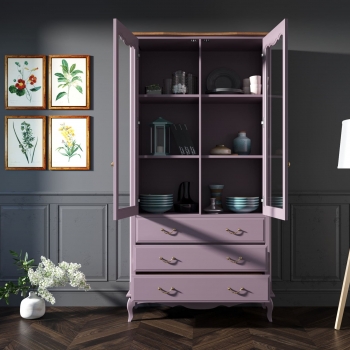 Витрина Leontina 100X40X202 CM