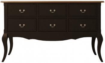Комод Leontina 135X40X80 CM black