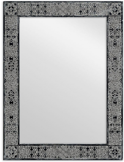 Зеркало Papua 60X80 CM Black 1