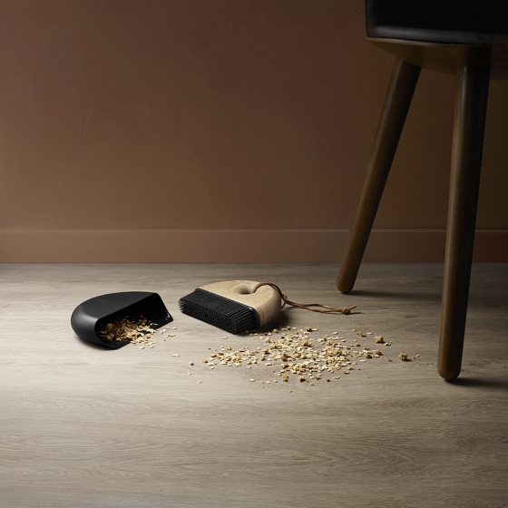 Щётка с совком силиконовая в чехле Sweep 4