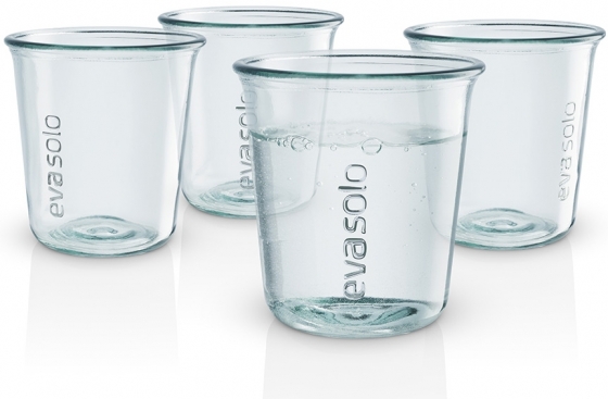Набор из четырёх стаканов Recycled Glass 250 ml 6