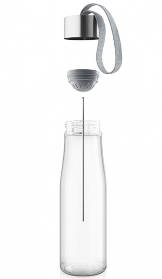 Бутылка для воды Myflavour 750 ml светло-серая 9